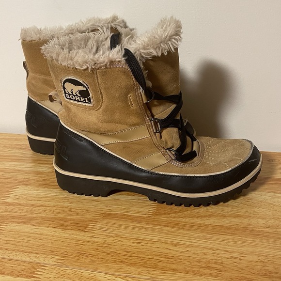 Sorel Shoes - SOREL Tivoli II Tan Suede Waterproof Lined Winter Boots NL2089-373 Womens 9
